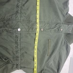 Gap green womans khaki jacket